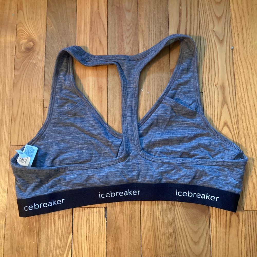Icebreaker Sprite Bra Like New Wool Bra - Picture 2 of 4